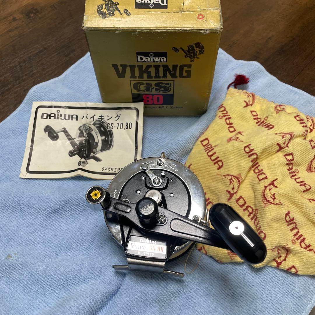 希少品超美品　Daiwa Viking GS-80 ベイトリール
