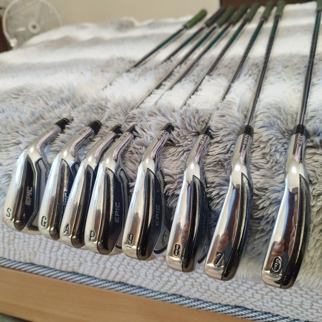 Callaway Epic フォージドスターアイアンセット 8本