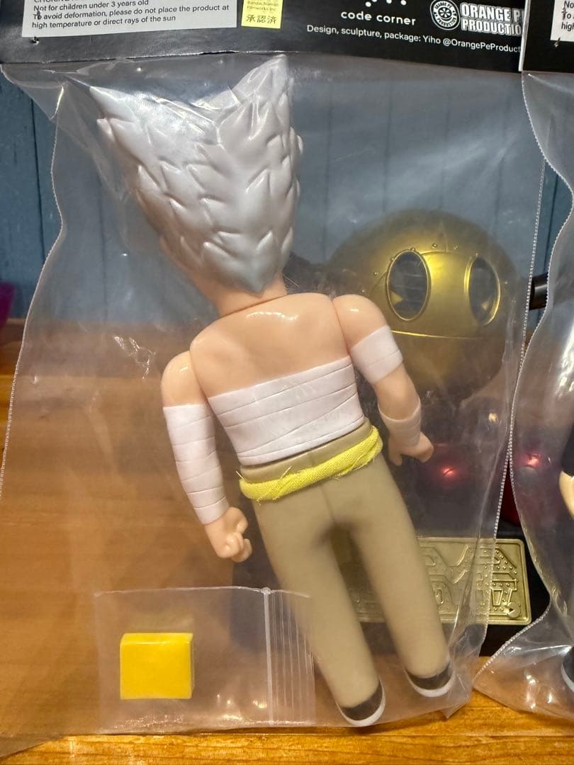 ワンパンマン　ガロウ　バング　ソフビセット　ワンフェス