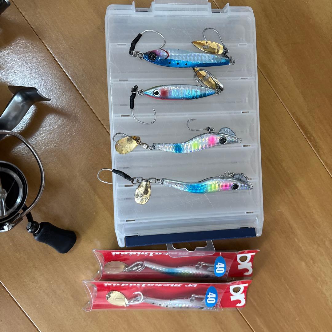 SHIMANO リール　ルアー　タモ網　セット