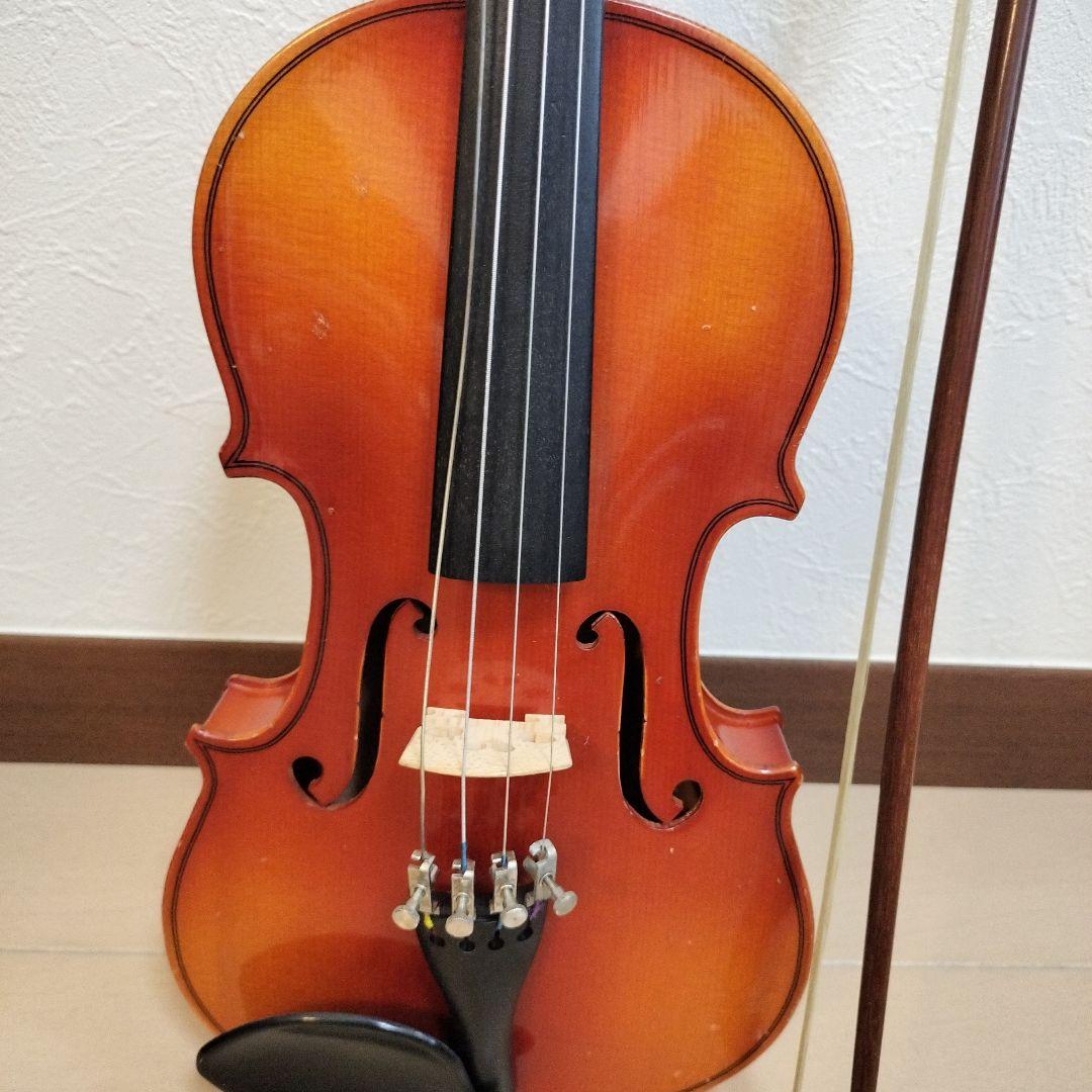 期間限定出品の為値下げSUZUKi　220　1/4 バイオリン 本体と弓とケース