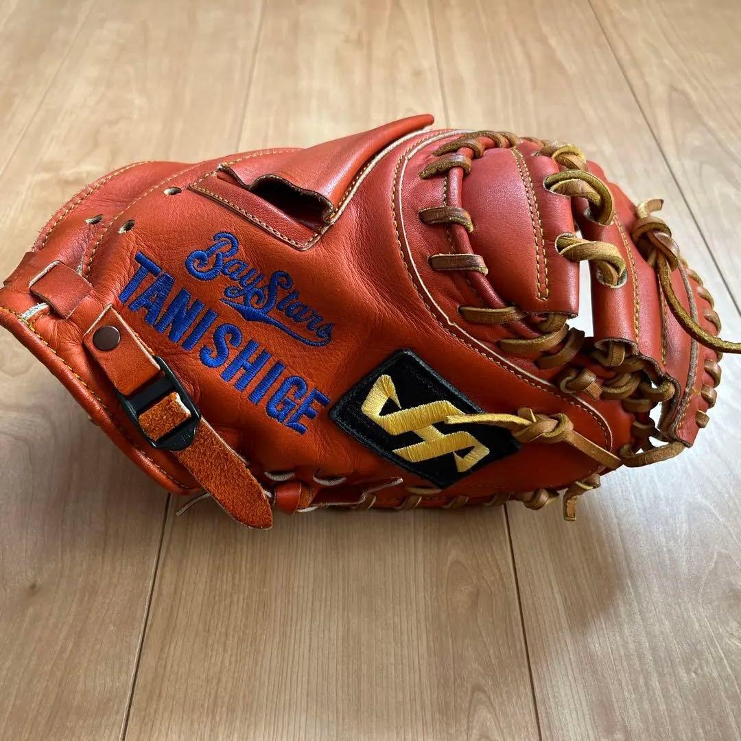 横浜ベイスターズ 谷繁 野球 グローブ グラブ キャッチャーミット ハタケヤマ