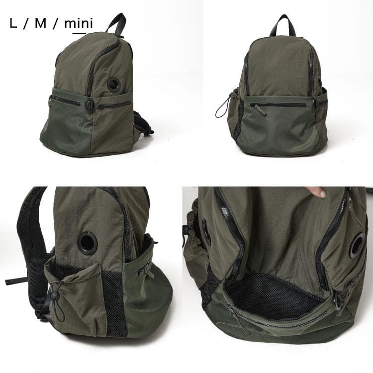 【新品】未使用 MATIE ペットリュック miniサイズ 犬用 ブラック