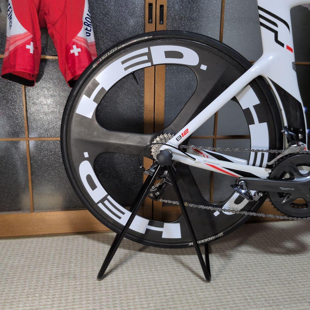 トライアスロンバイク HEDホイールステッカー1台分12枚.イメージです。