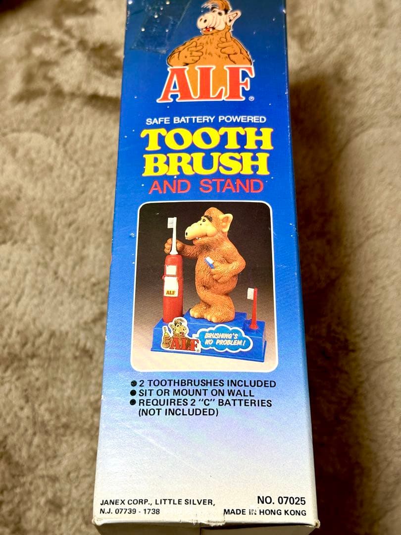 【超希少・未開封】ALF アルフ 電動歯ブラシ 1987年発売 ヴィンテージ
