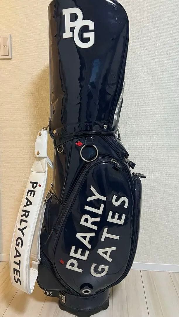 パーリーゲイツ　エナメルキャディバック