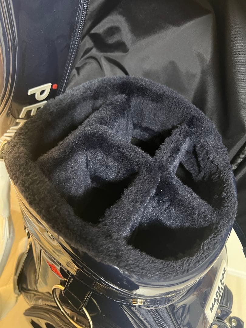 パーリーゲイツ　エナメルキャディバック