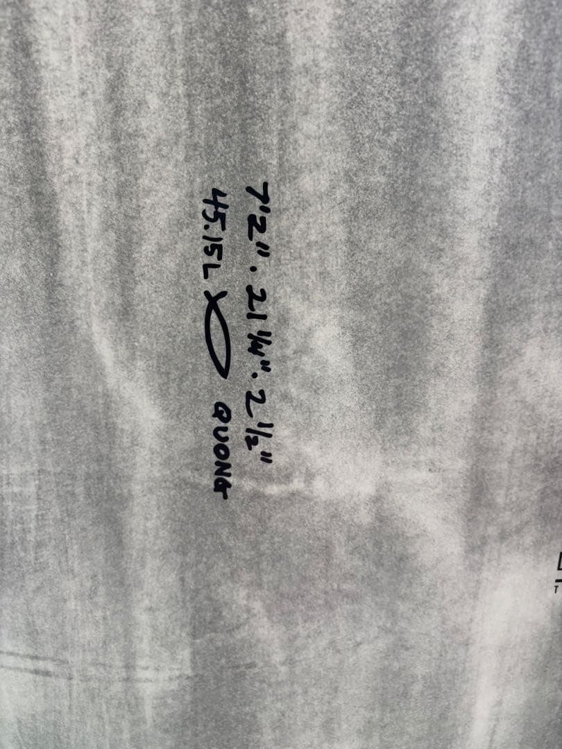 AL MERRICK 7'2\" ファンボード サンダーボルト