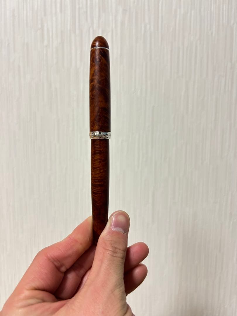 廃盤 中屋万年筆 ブライヤー 中軟 特軟加工 ロジウム