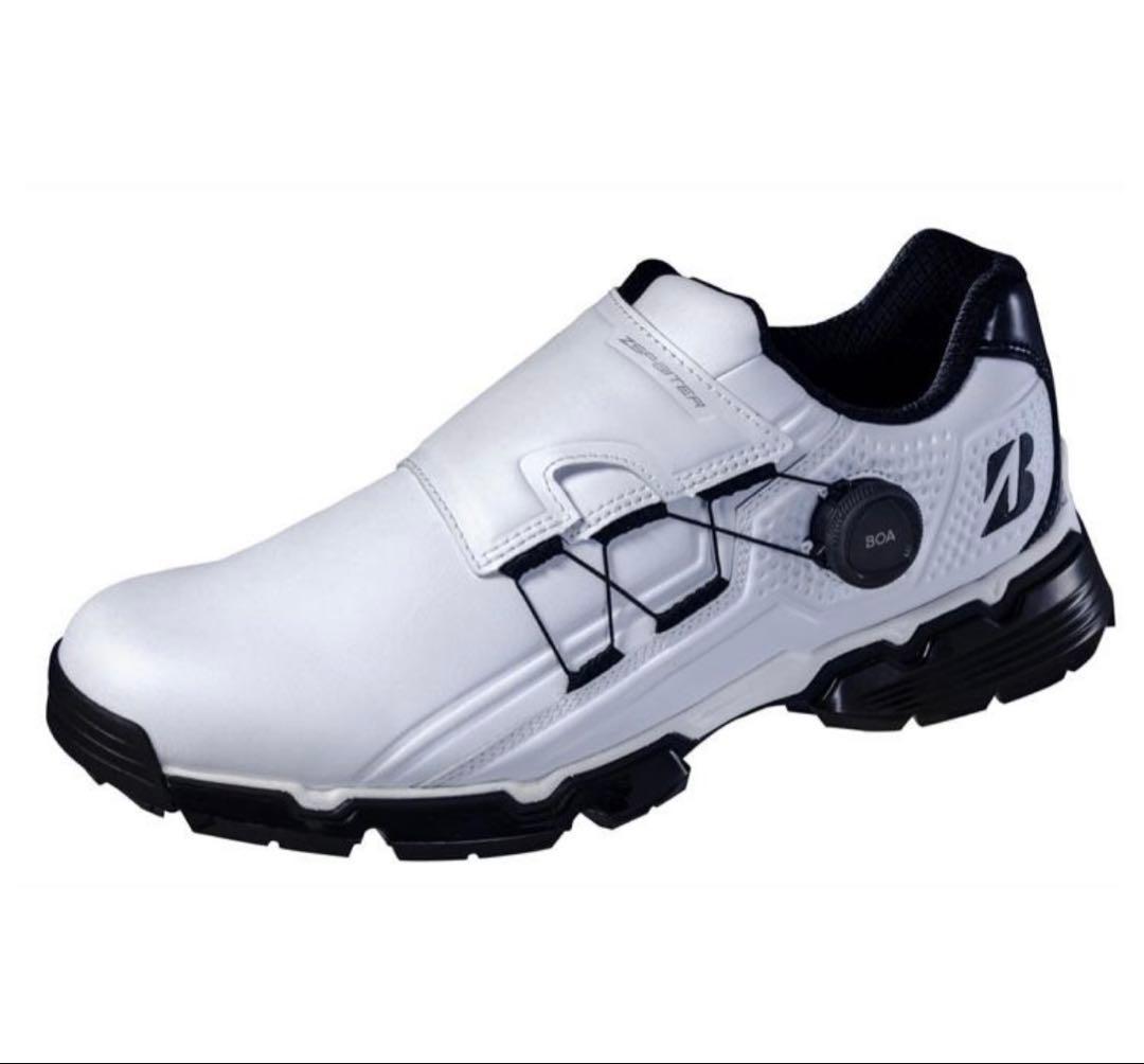 ブリヂストン ゴルフシューズ　ゼロスパイク　バイターツアー　ホワイト　27㎝