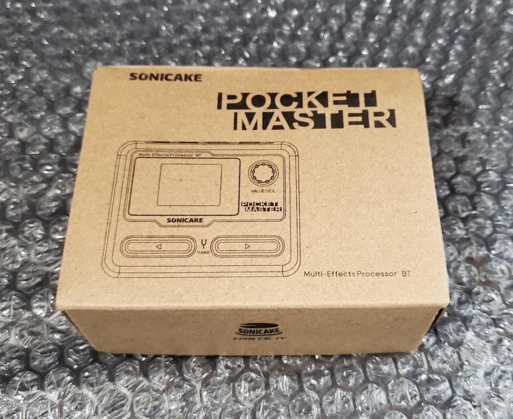 [新品] SONICAKE ポケットマスター マルチエフェクター 透明ブラック