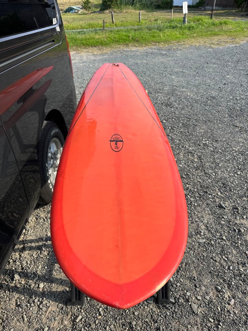 ロングボード　氣サーフボード　櫛本氏シェイプ