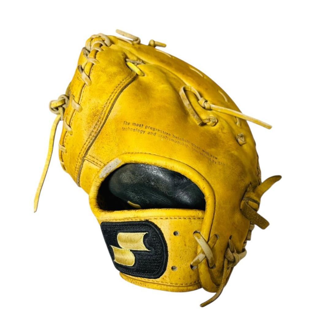 SSK ファーストミット 左 イエロー 軟式