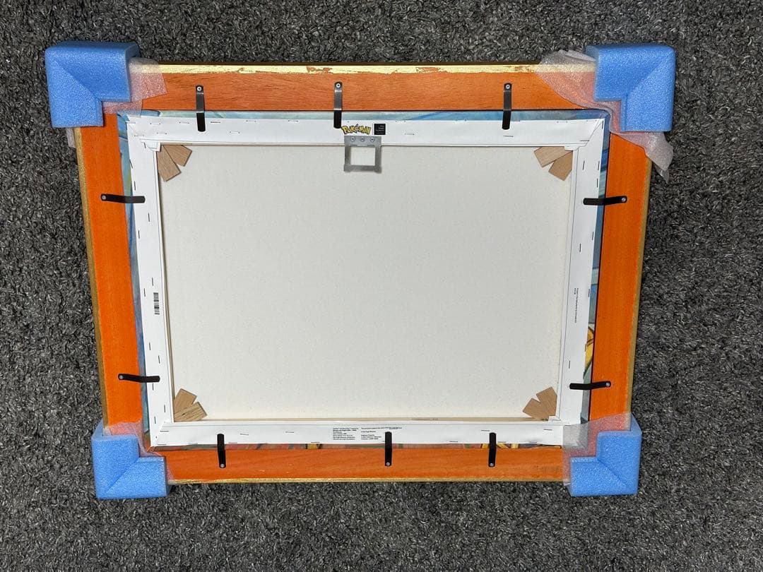 ゴッホ キャンバスアート　カビゴン 金枠　Mサイズ