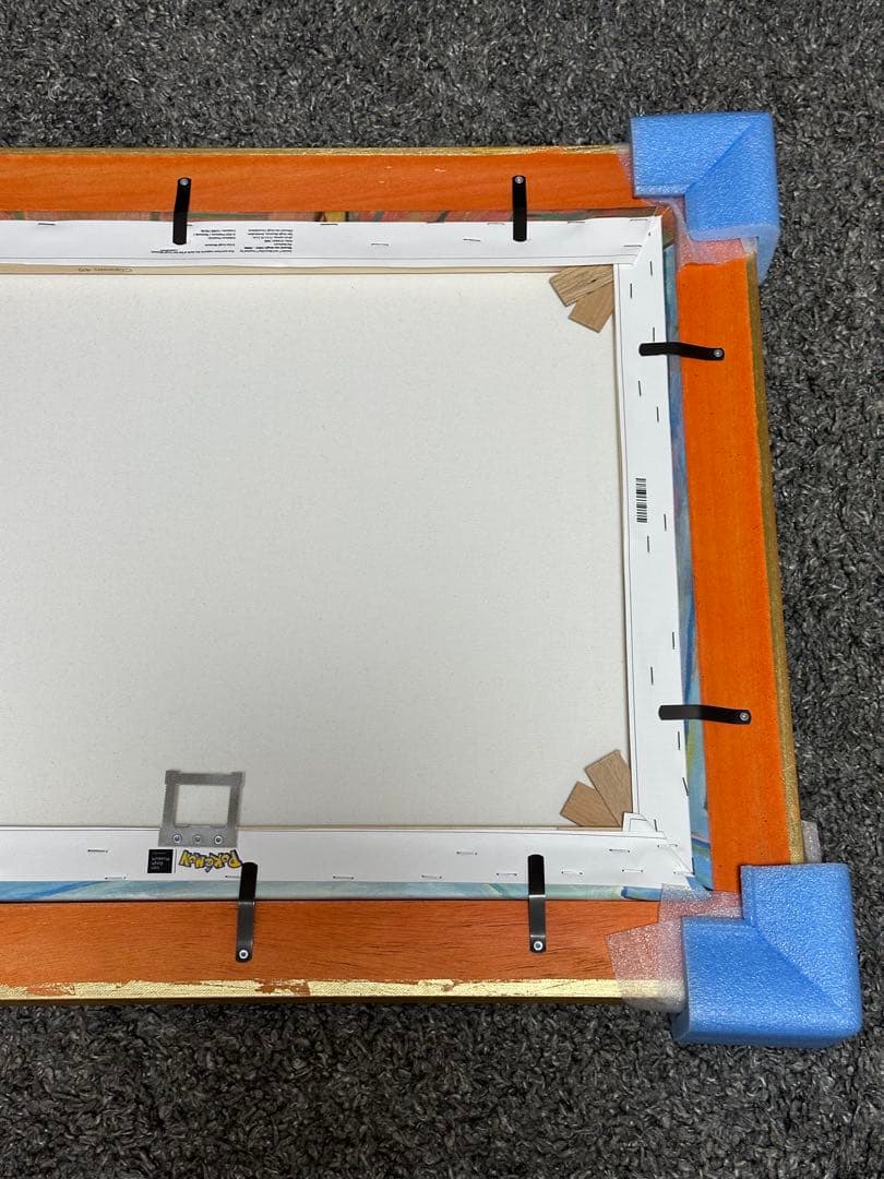 ゴッホ キャンバスアート　カビゴン 金枠　Mサイズ