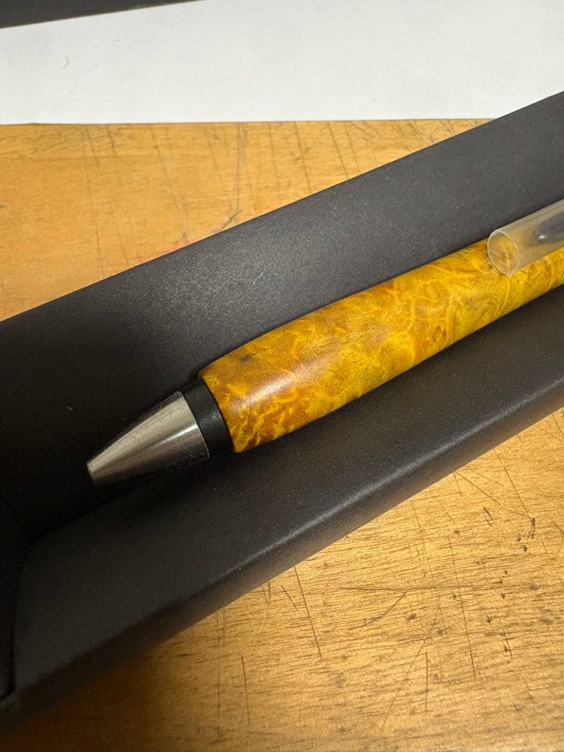 ウッドペンクラフト 木製ボールペン 本体 専用箱付き