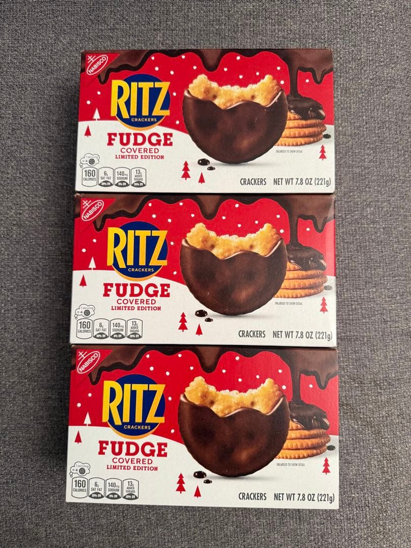 RITZ FUDGE COVERED 限定版 3箱セット