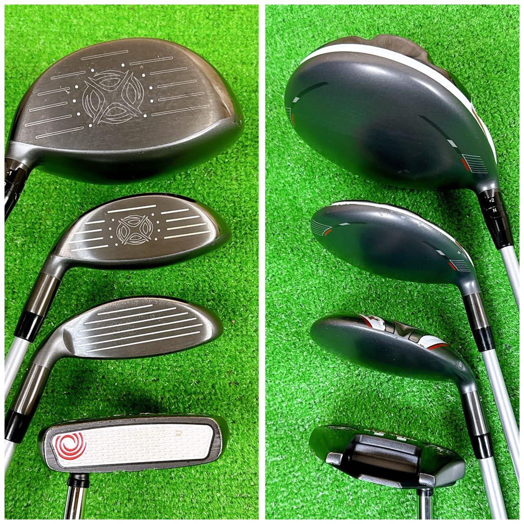 現行　X HOT キャロウェイ ゴルフ クラブセット メンズ 初心者 右利き R