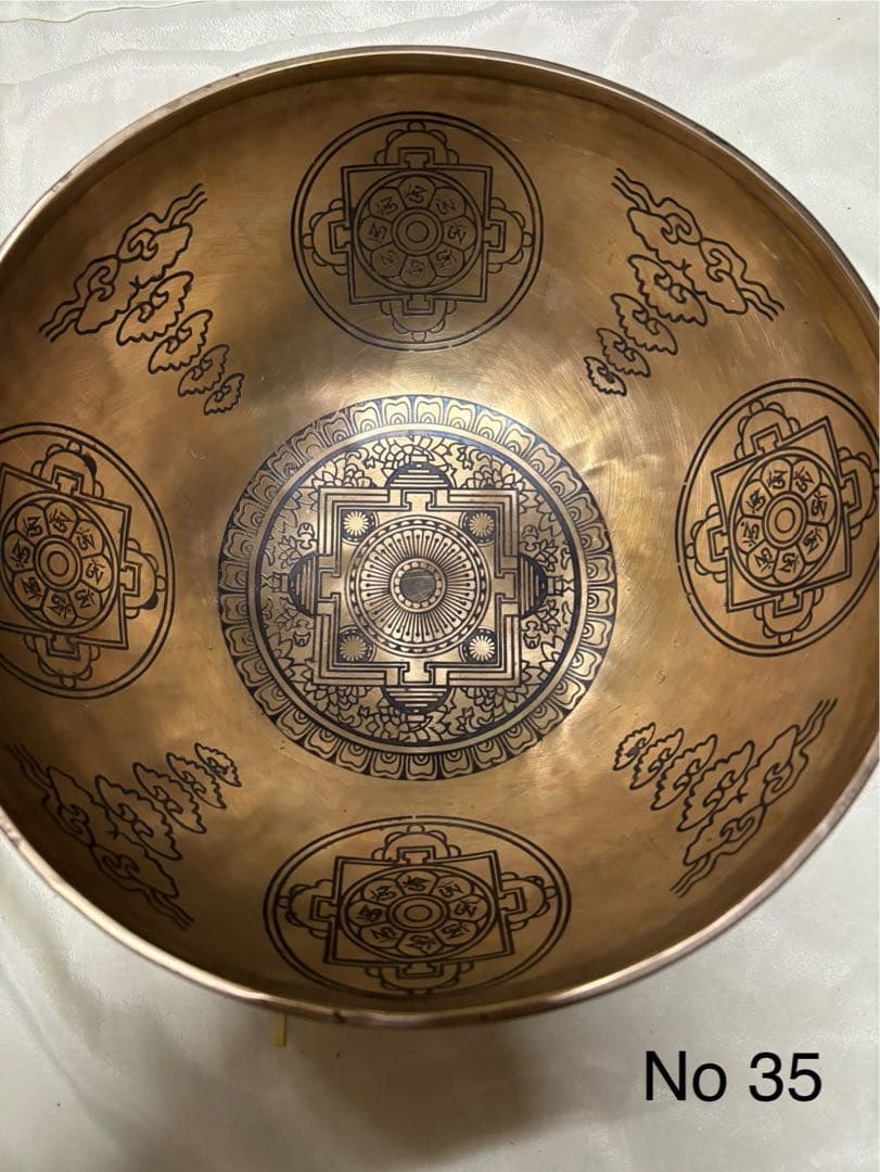 2025 シンギングボウル 金属製ボウル No 35 25cm 1977kg