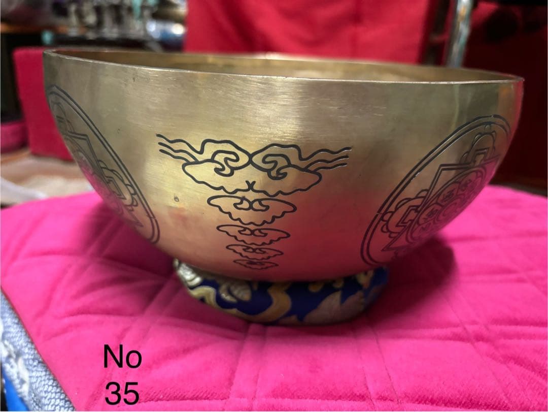 2025 シンギングボウル 金属製ボウル No 35 25cm 1977kg