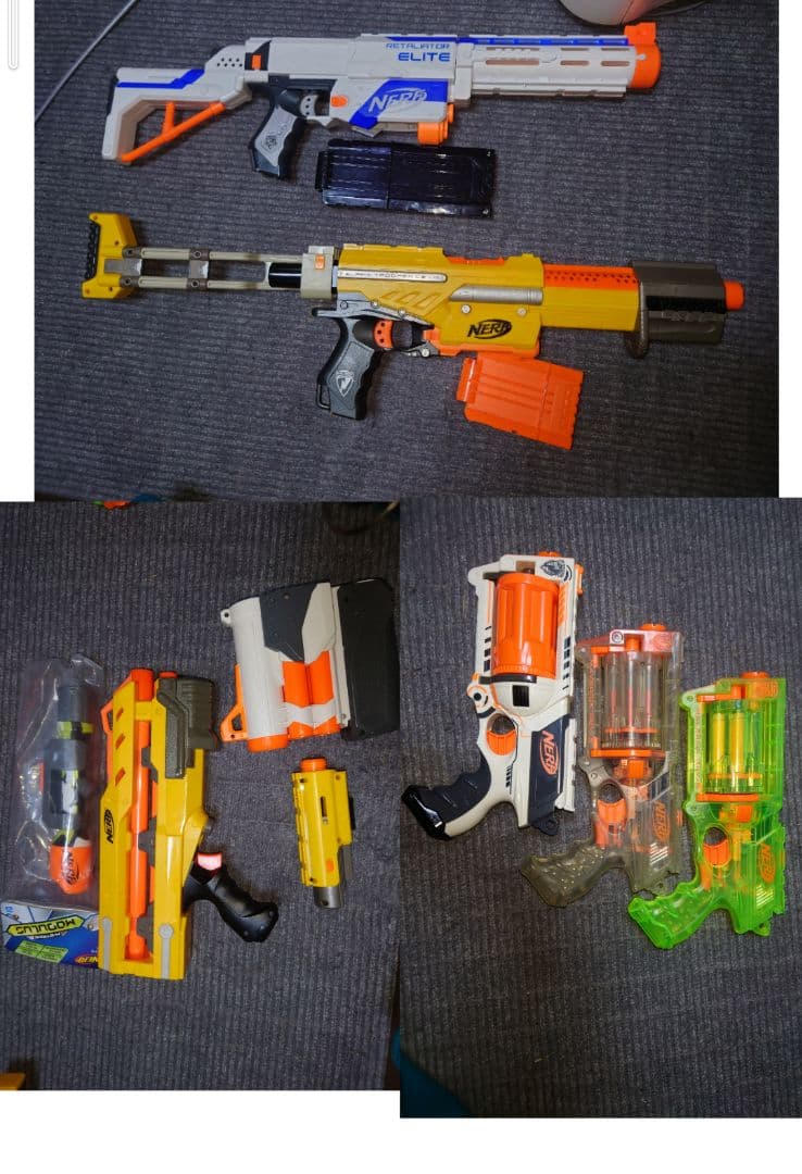 ナーフ トイガン 本体6点 オプションセット