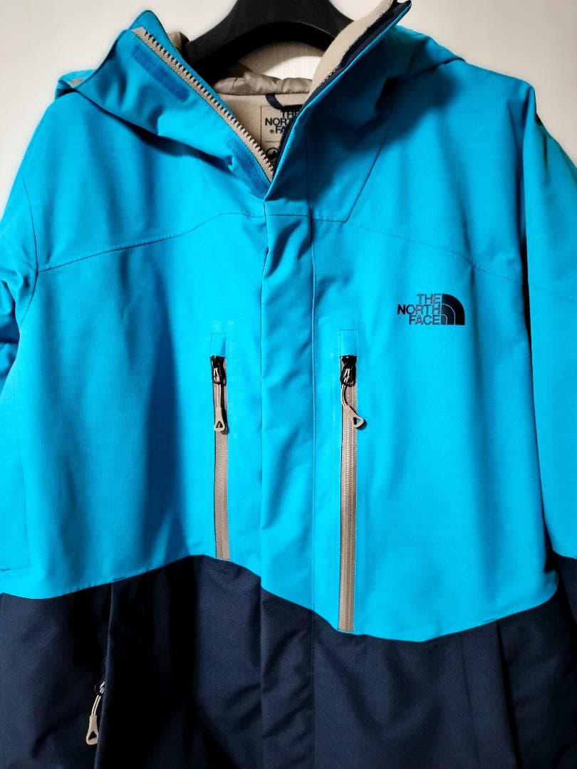 【ほぼ未使用】THE NORTH FACE スキーウェア 青/ネイビー