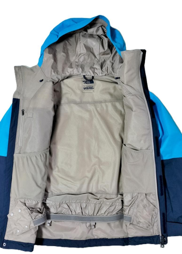 【ほぼ未使用】THE NORTH FACE スキーウェア 青/ネイビー