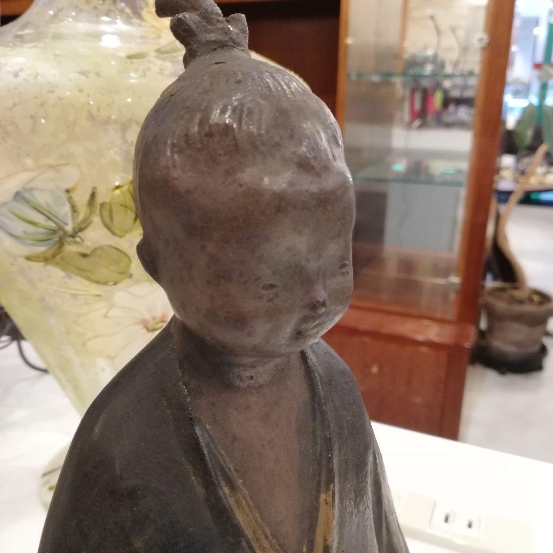 ◇魯山人　童子　仏教美術　骨董　古美術　アンティーク　ビンテージ