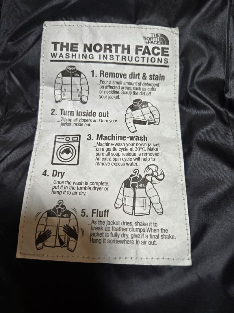 THE NORTH FACE ダウンジャケット ヒョウ柄 中古