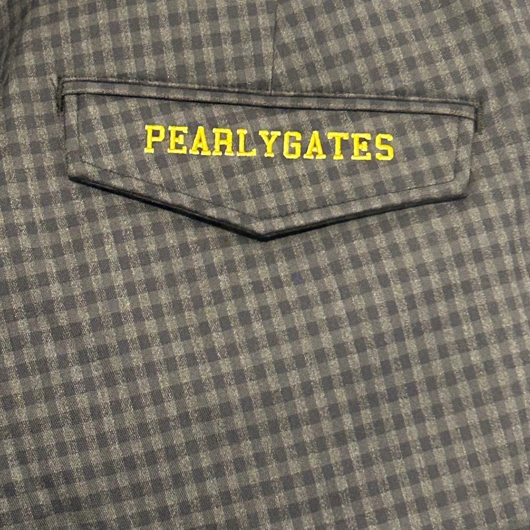 新品未使用 パーリーゲイツ チェック柄 ゴルフパンツ 裏起毛 メンズ 6