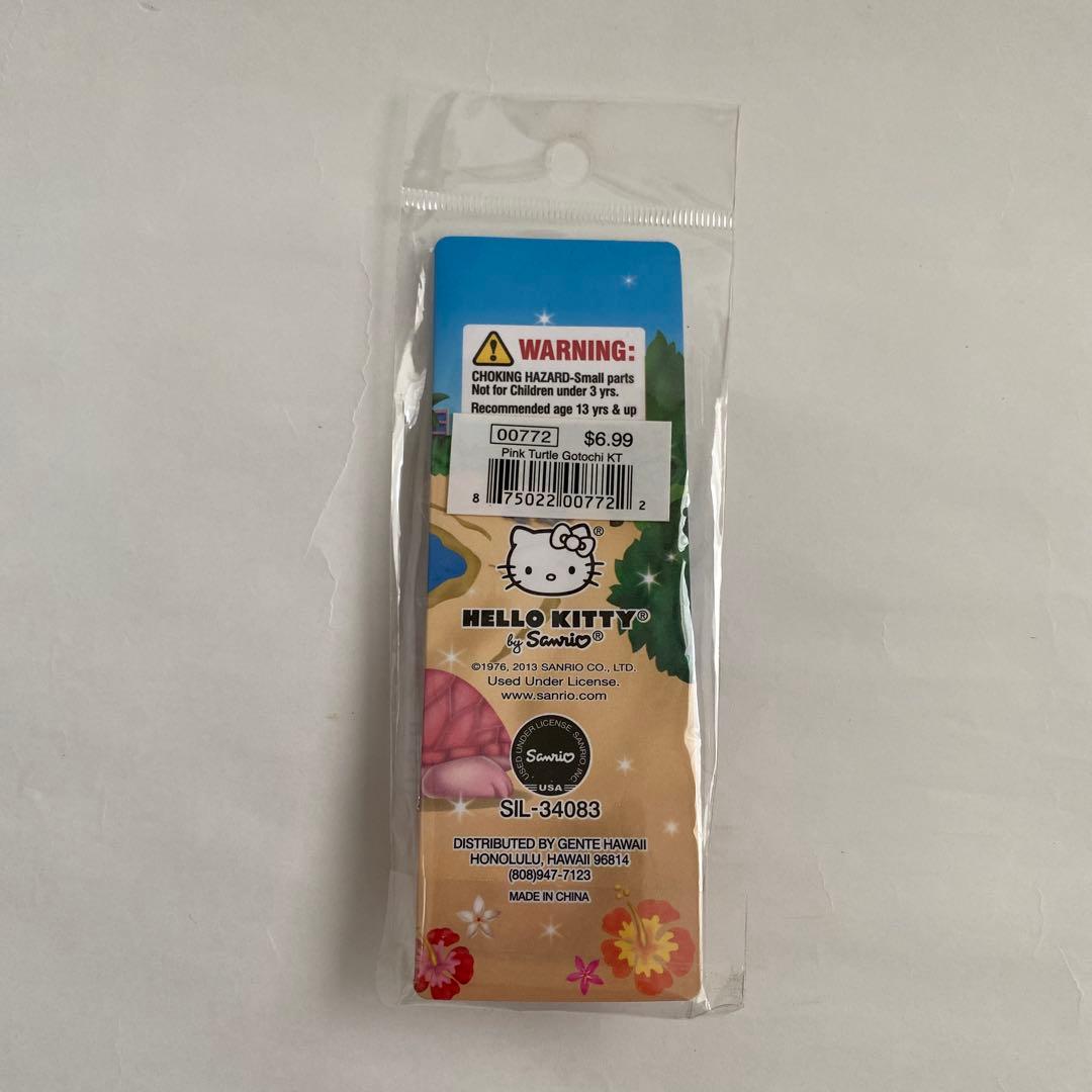 キティ　根付　ハワイ　カメ