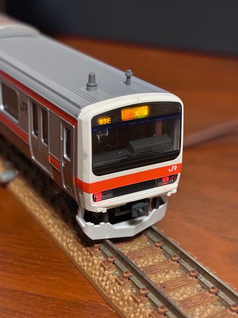 武蔵野線209系500番台8両　kato ライト点灯動力動作確認済　ジャンク品