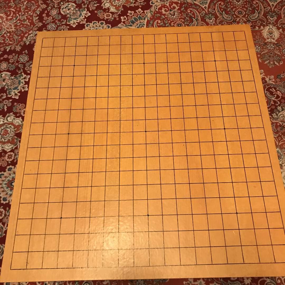 新榧6寸盤碁石セット