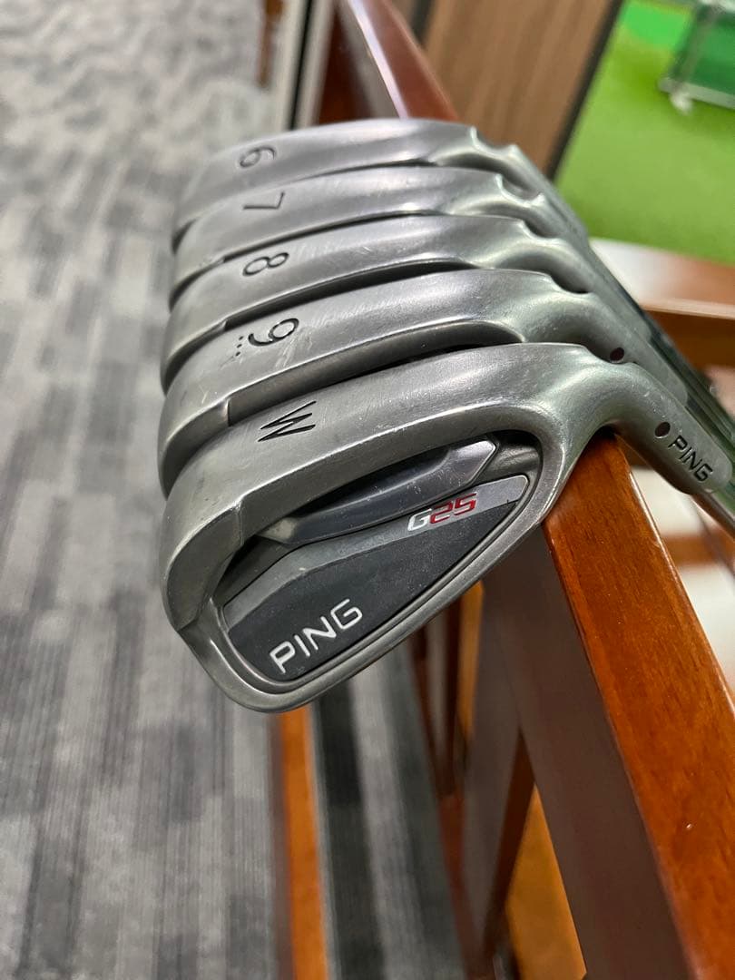 超名器　PING G25 アイアンセット 6-9 W マルーン？　モーダス120