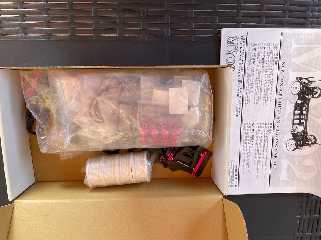 TECH テック MY02 新品 組立途中 ピンクアルマイト