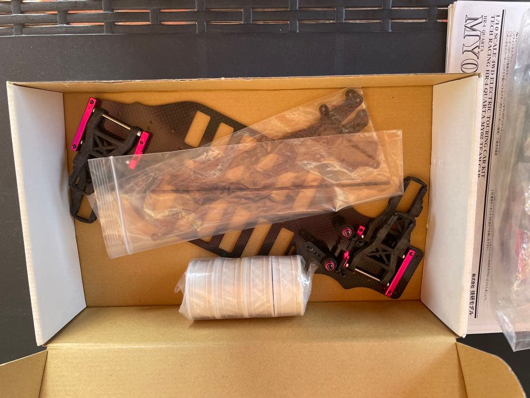 TECH テック MY02 新品 組立途中 ピンクアルマイト