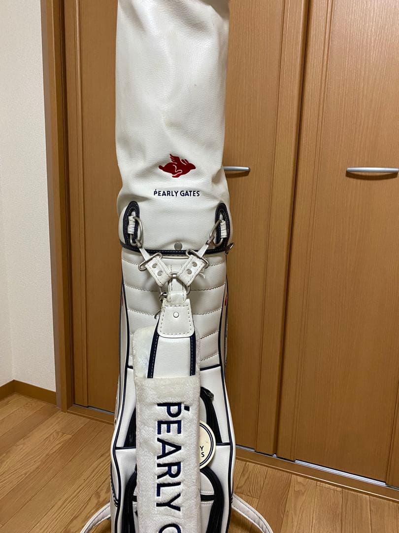 PEARLY GATES キャディバッグ ホワイト