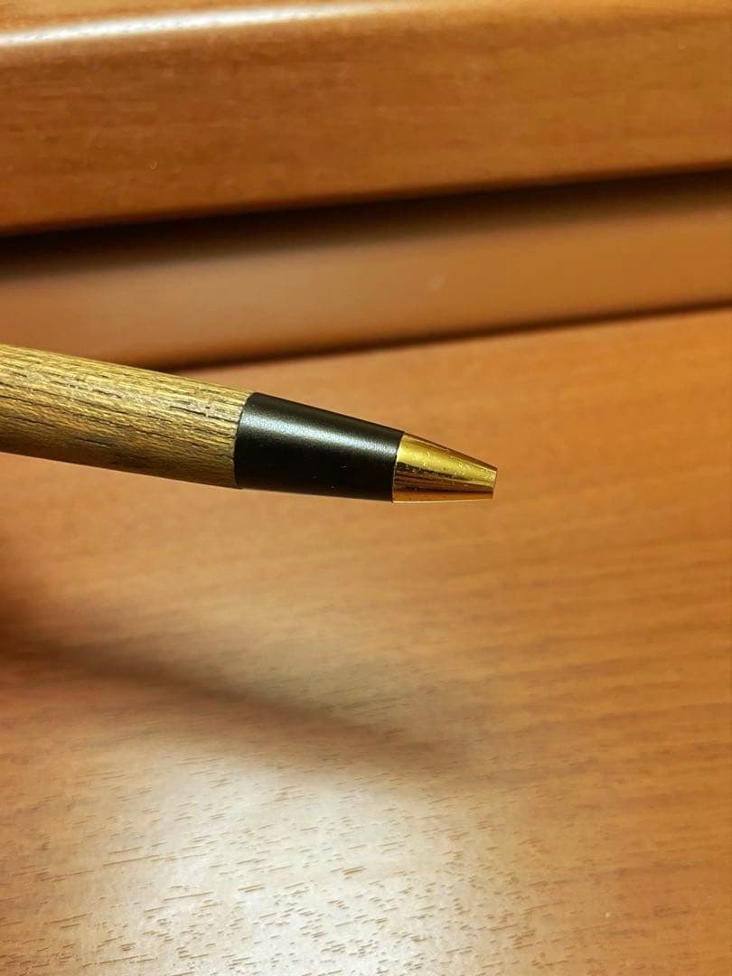 【★eve★】野原工芸　欅　旧型　シャープペンシル　 芯ケース　桑