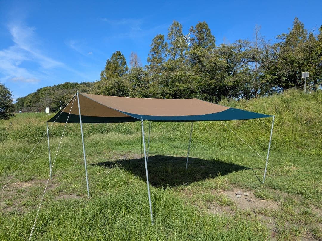 【美品】コールマン　スクエアタープDX　キャンプ、アウトドアに！