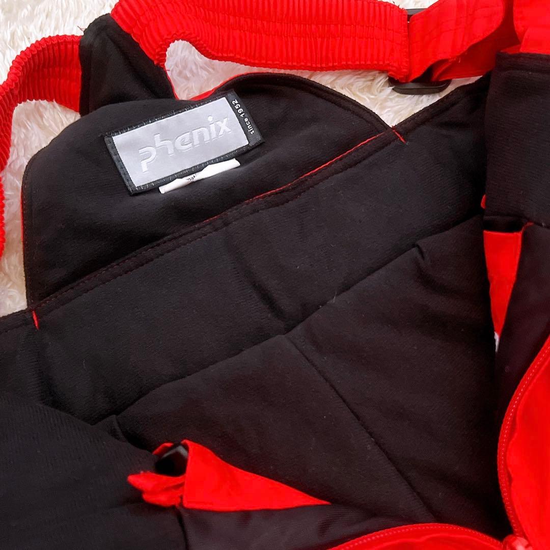 【フェニックス】スキーウェア　キッズ　上下セット　ネイビー　レッド　130 防寒