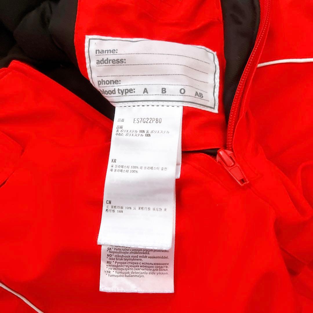 【フェニックス】スキーウェア　キッズ　上下セット　ネイビー　レッド　130 防寒