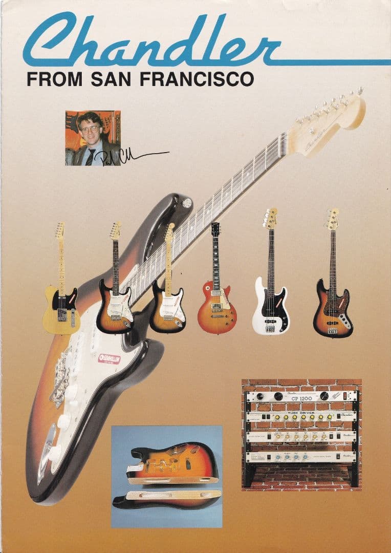 Chandler JAZZベース アッシュボディ 日本製