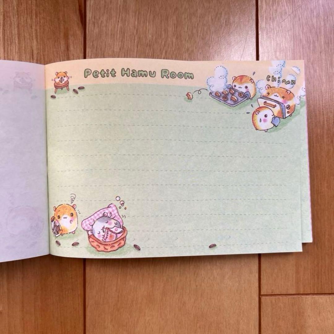 Petit Hamu Room メモ帳　平成レトロ　当時物　ハムスター