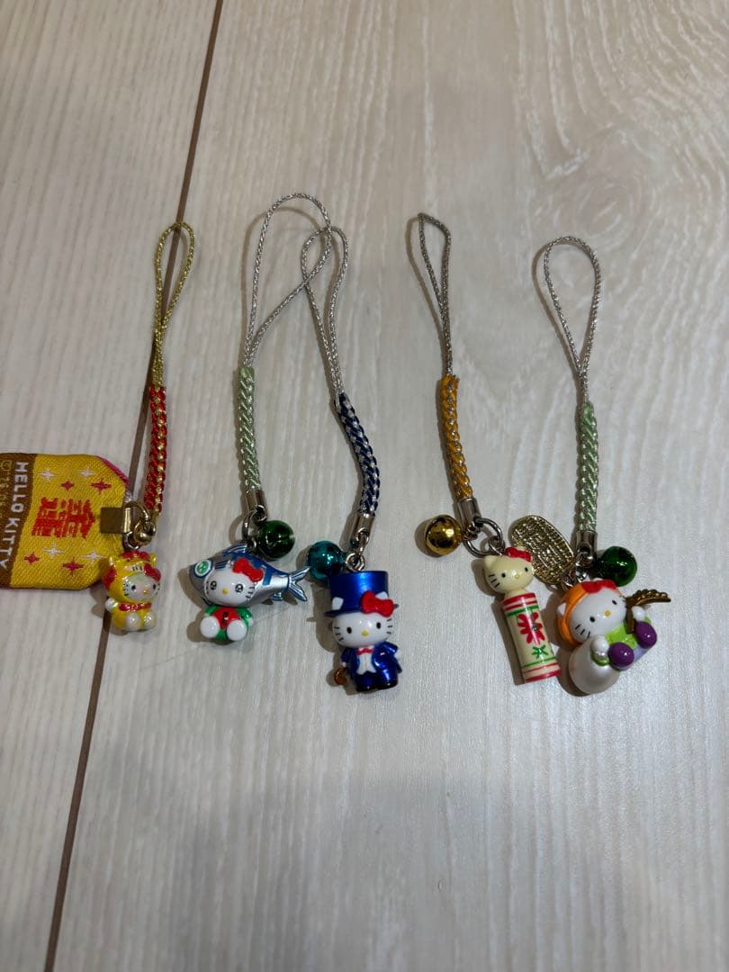 ハローキティ ストラップ 15個セット