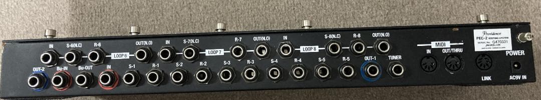 PROVIDENCE PEC-2（8ループ・プログラマブル・スイッチャー）