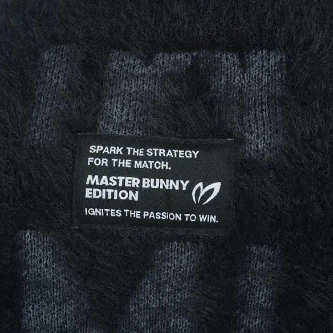 MASTER BUNNY マスターバニー レディース Mロゴニット 黒