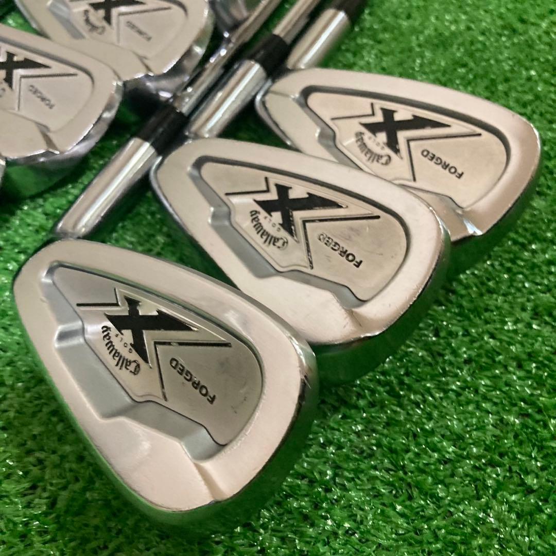 初代キャロウェイ X Callaway X FORGEDアイアンセット 2007