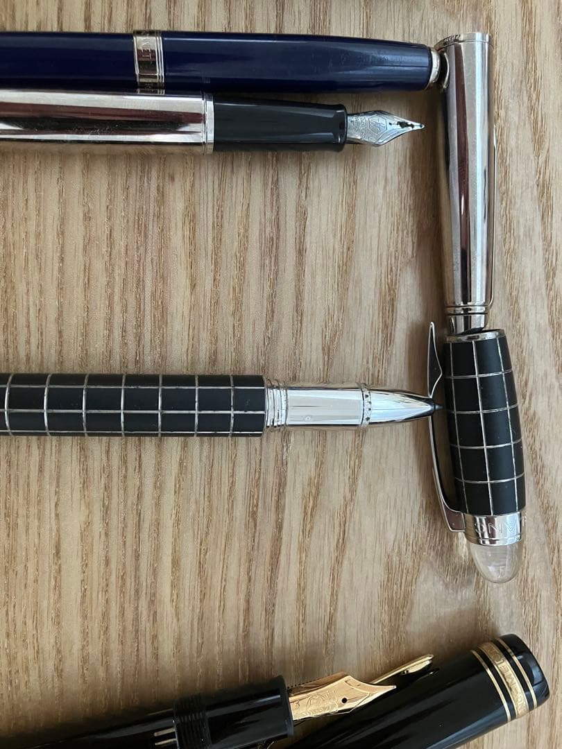 モンブラン、パーカーボールペン・万年筆 7本セット