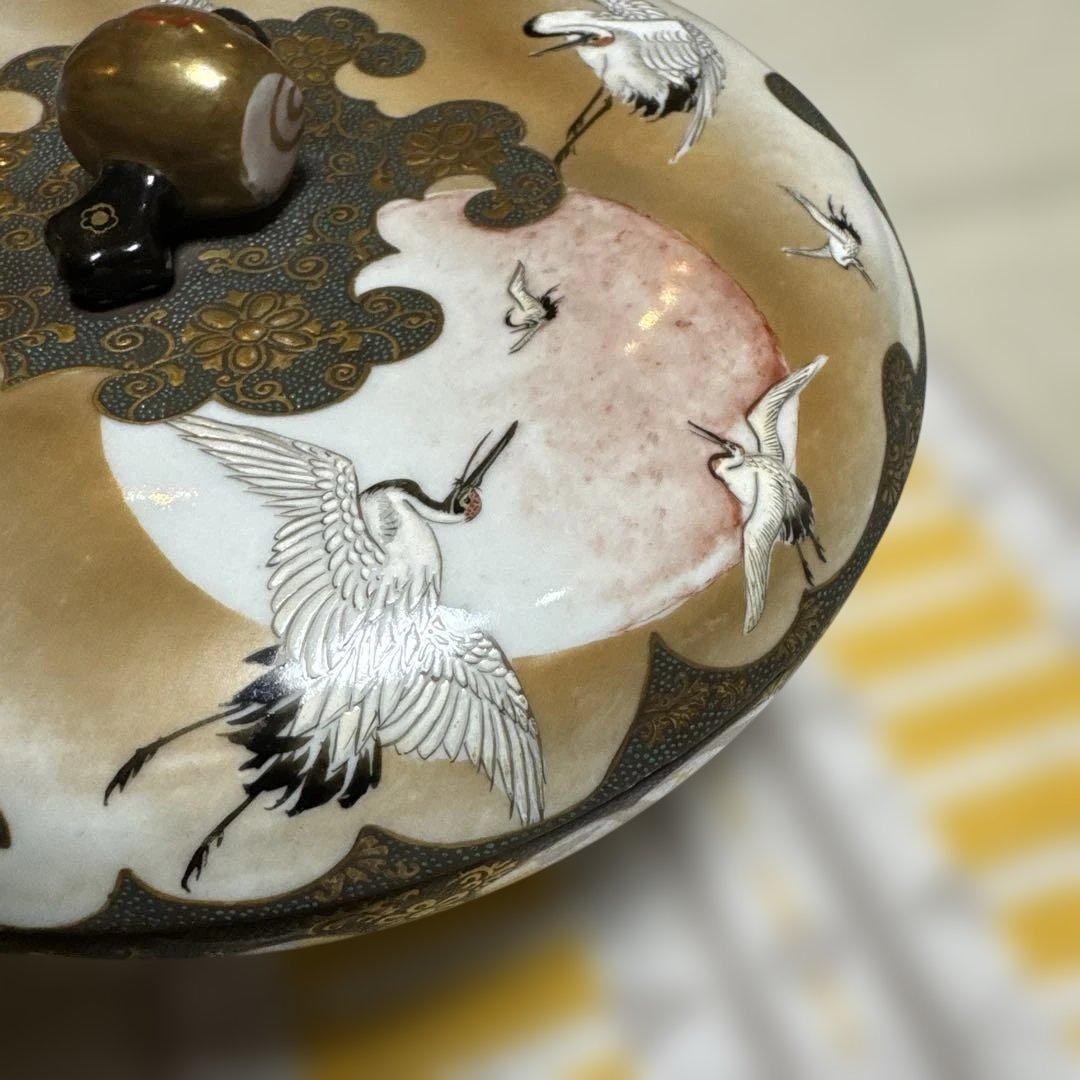 明治時代の骨董、最終価格、アンティーク、久谷　谷口製