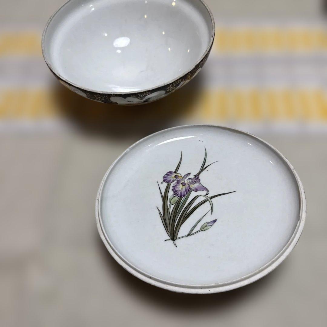 明治時代の骨董、最終価格、アンティーク、久谷　谷口製